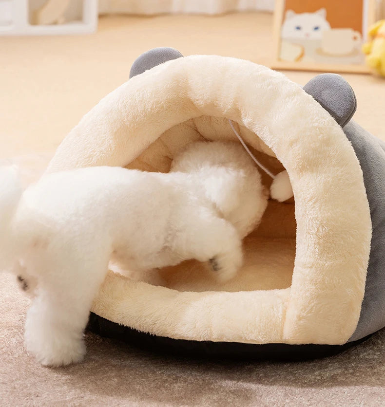 Dog Bed Small Beds for Dogs Slippers Nest Warm Accessories Large Accessory Puppy Washable Supplies Cats Basket Medium Sofa Plush
