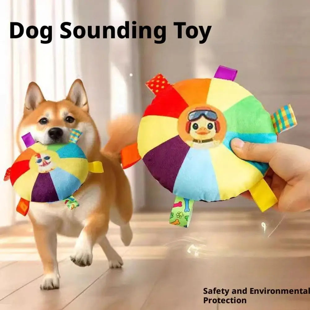 Dog Toy Makes Sound Interactive Dog Toys Durable and Chew-resistant for Stress Relief for Dogs Puppies