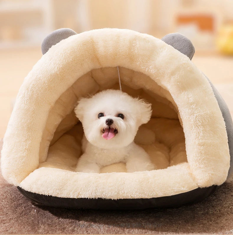 Dog Bed Small Beds for Dogs Slippers Nest Warm Accessories Large Accessory Puppy Washable Supplies Cats Basket Medium Sofa Plush