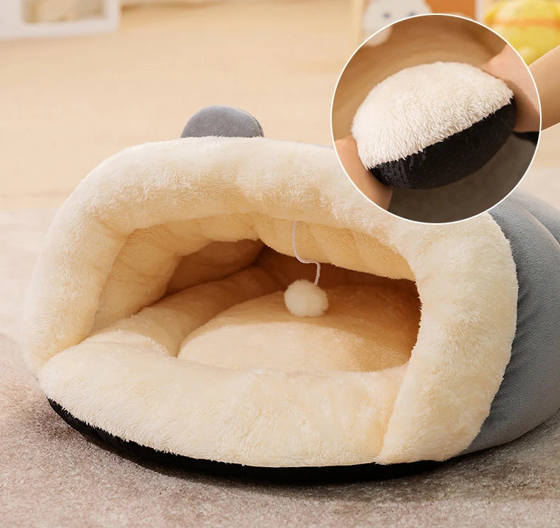 Dog Bed Small Beds for Dogs Slippers Nest Warm Accessories Large Accessory Puppy Washable Supplies Cats Basket Medium Sofa Plush