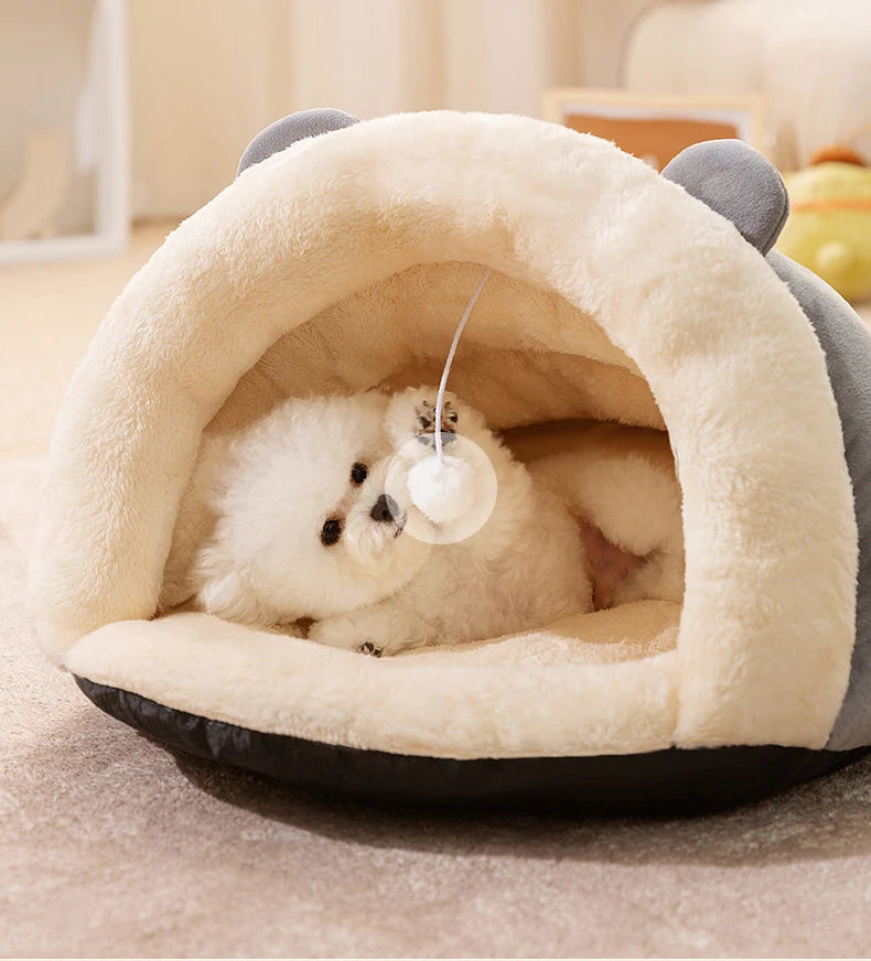 Dog Bed Small Beds for Dogs Slippers Nest Warm Accessories Large Accessory Puppy Washable Supplies Cats Basket Medium Sofa Plush