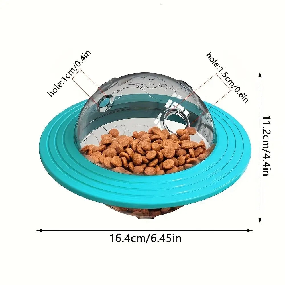 1pc Durable Dog Toys for Aggressive Chewers Squeaky Balls Flying Discs and Interactive Play Perfect for Medium Large Dogs