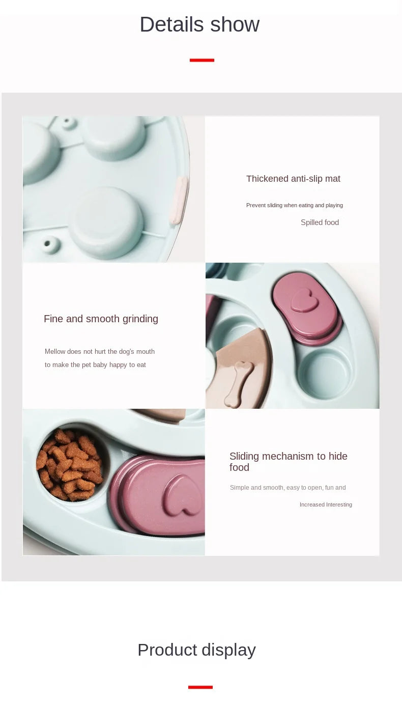 Dog Puzzle Toys- Dog   Brain Stimulates the Brain to Stimulate the Educational Toy Puppy to Treat the Food Feeder Allocation in