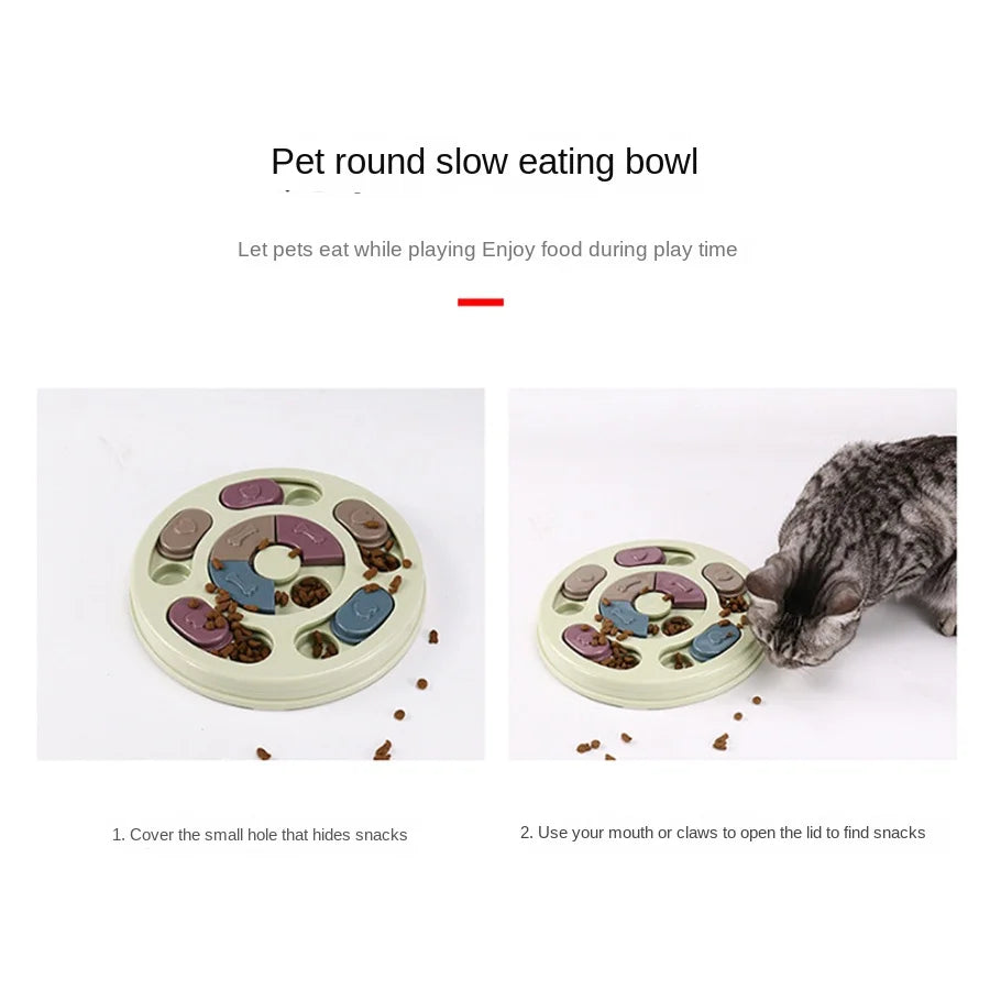 Dog Puzzle Toys- Dog   Brain Stimulates the Brain to Stimulate the Educational Toy Puppy to Treat the Food Feeder Allocation in