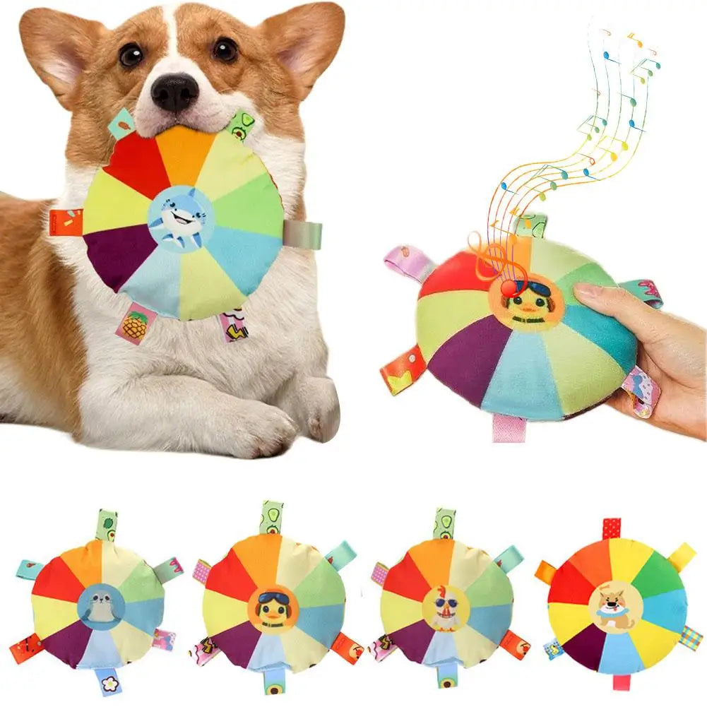 Dog Toy Makes Sound Interactive Dog Toys Durable and Chew-resistant for Stress Relief for Dogs Puppies