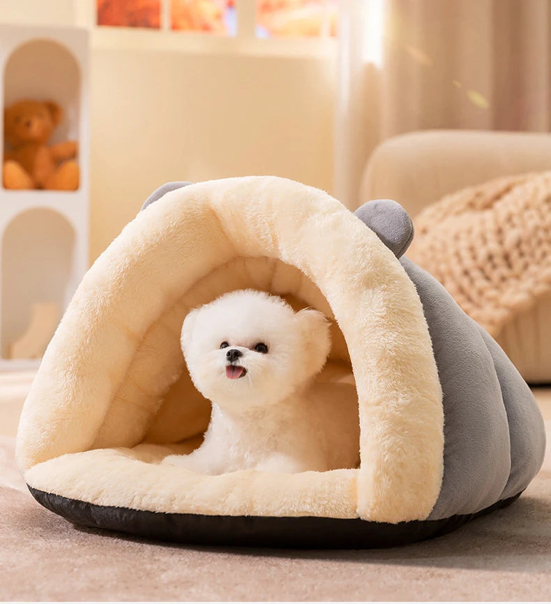 Dog Bed Small Beds for Dogs Slippers Nest Warm Accessories Large Accessory Puppy Washable Supplies Cats Basket Medium Sofa Plush