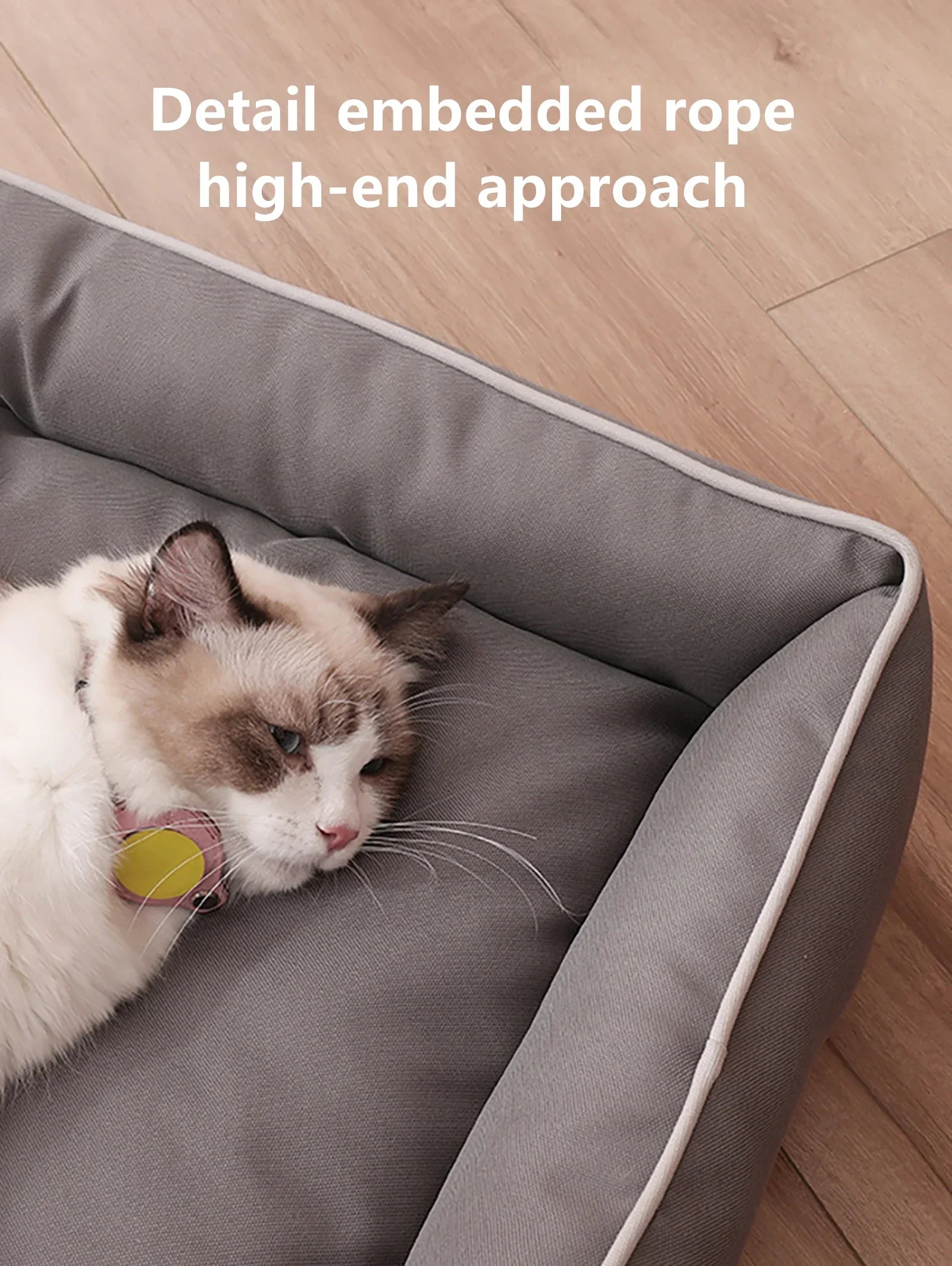 Dog Bed Pet Dogs Beds Four Seasons Thickened PP Cotton Filling Bite-resistant Waterproof 600D Oxford Pet Mat Dog Accessories