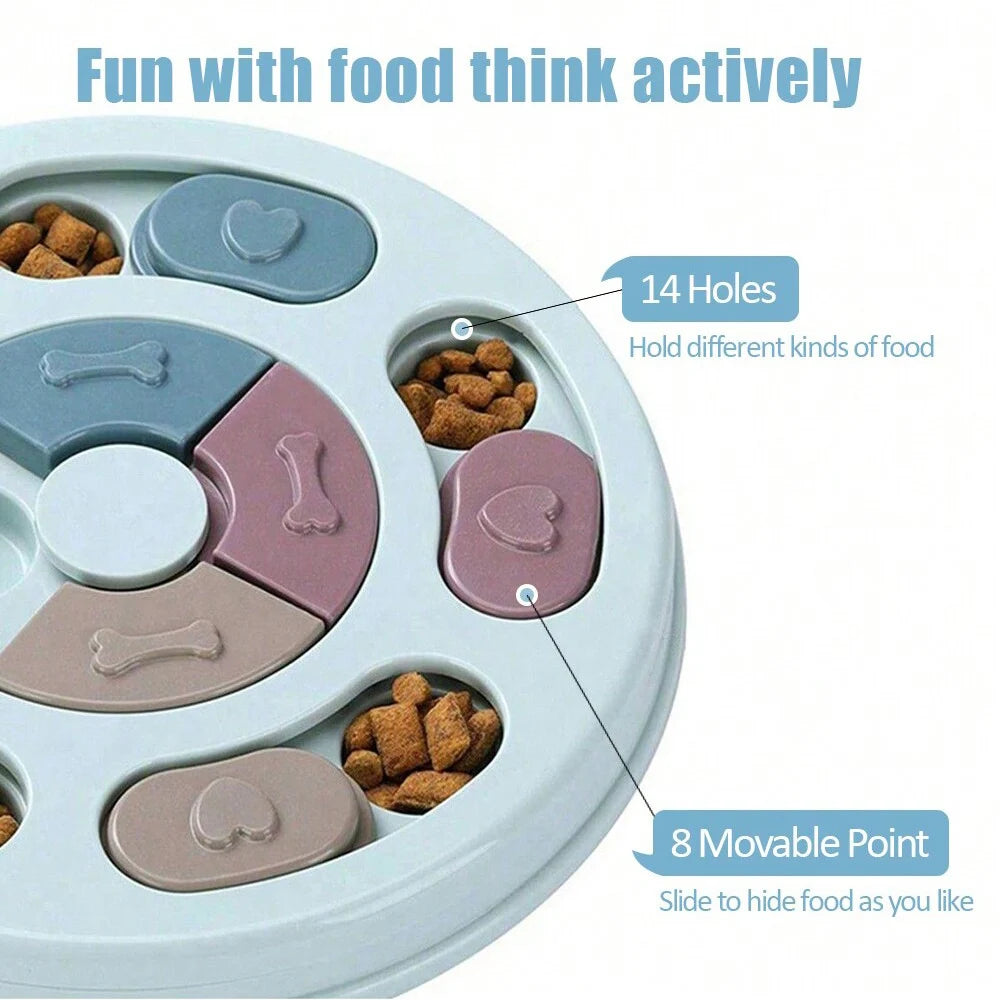 Dog Puzzle Toys- Dog   Brain Stimulates the Brain to Stimulate the Educational Toy Puppy to Treat the Food Feeder Allocation in