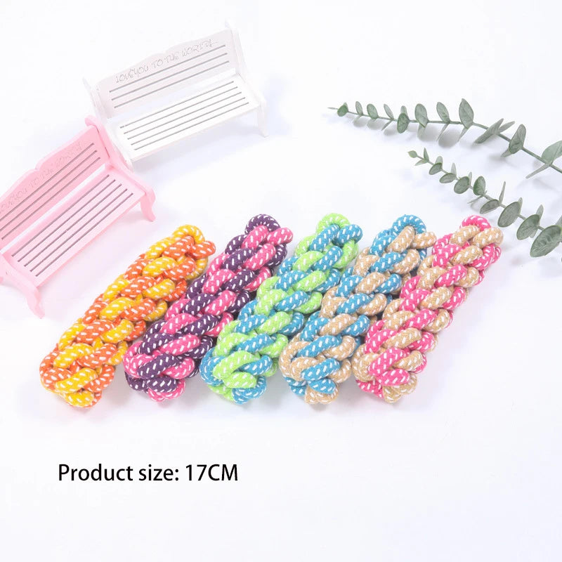 Pet Dog Toys for Large Small Dogs Toy Interactive Cotton Rope Mini Dog Toys Ball for Dogs Accessories Toothbrush Chew Puppy Toy