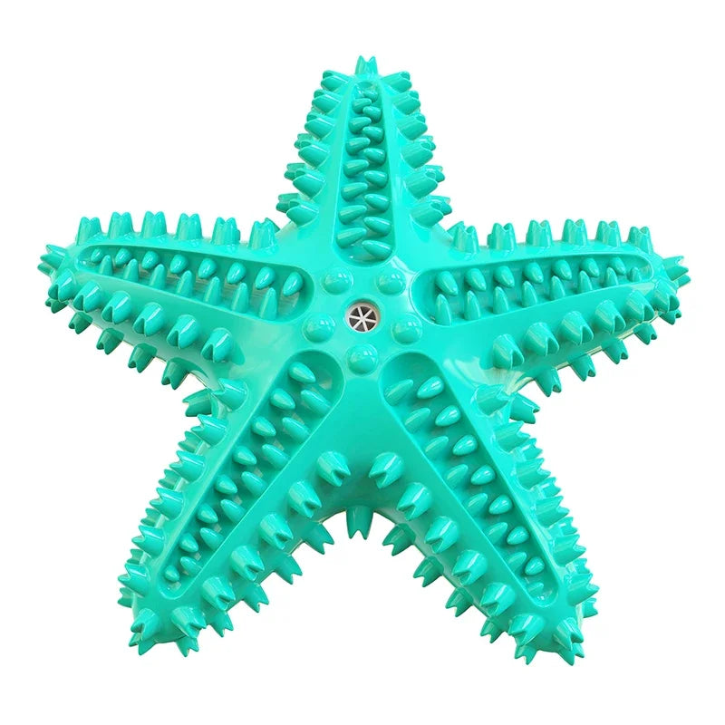 Dog Toys For Large Dogs Tooth Cleaning Chew Funny Interactive Training Starfish Toy Accessories Squeaky Toys TPR Toys Beagle