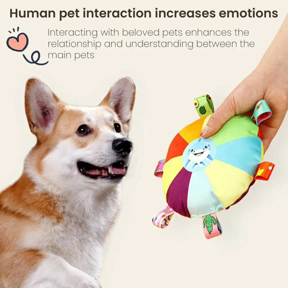 Dog Toy Makes Sound Interactive Dog Toys Durable and Chew-resistant for Stress Relief for Dogs Puppies