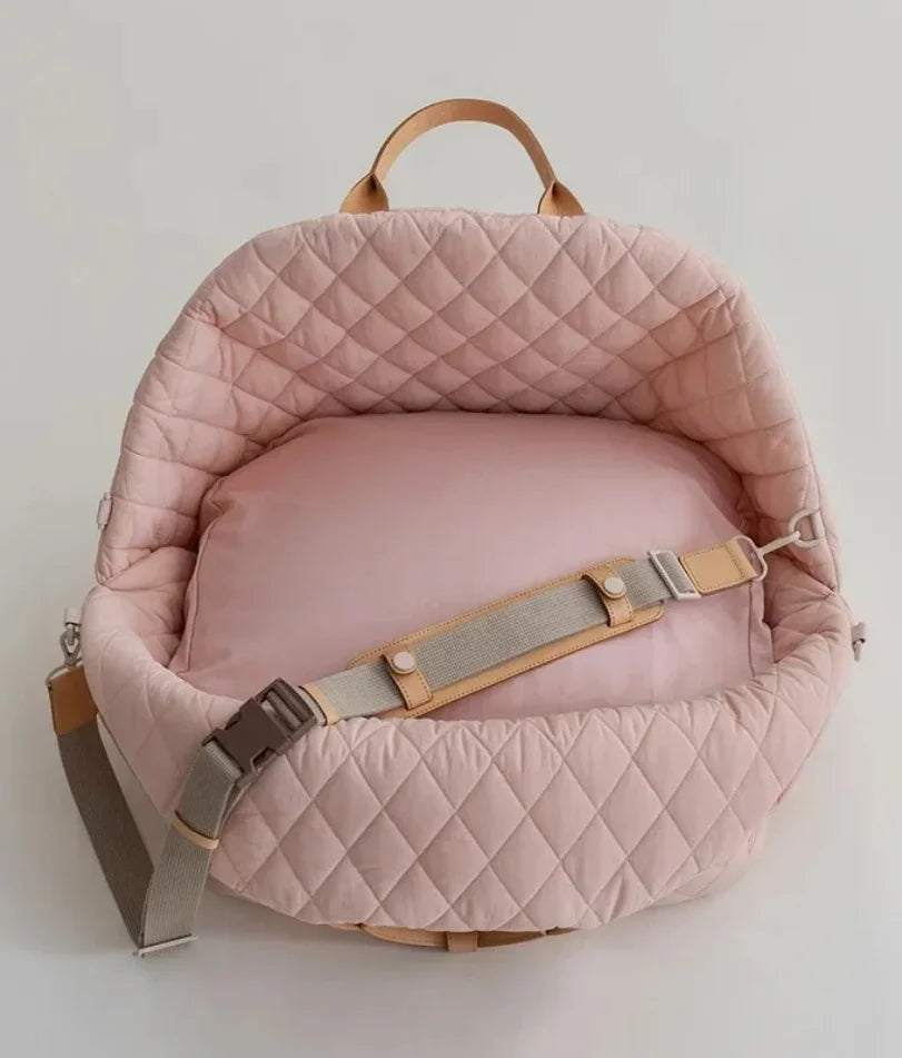 New Style Casual Fashion Luxury Pet Dog Cat Carrying Tote Bag Dog Car Carrier Booster Seat Pet Carriers