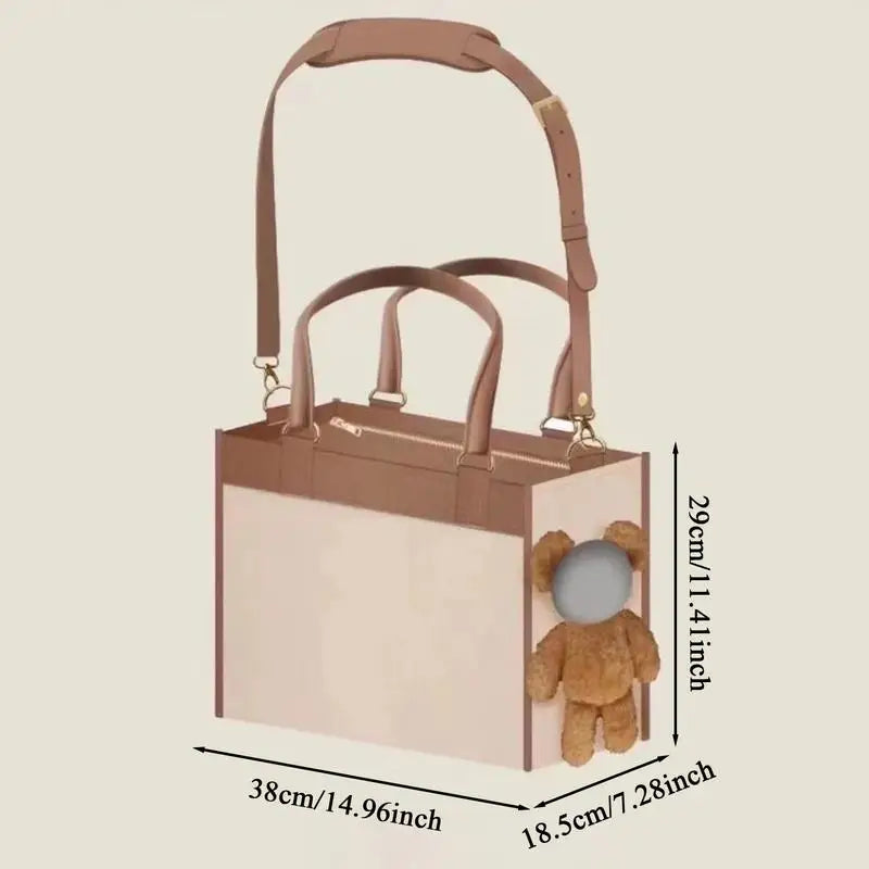 Pet Carriers For Dogs Large Capacity Dog Carrier Multifunctional Outdoor Cat Bags Puppy Breathable Carrying Pouch For Bunny